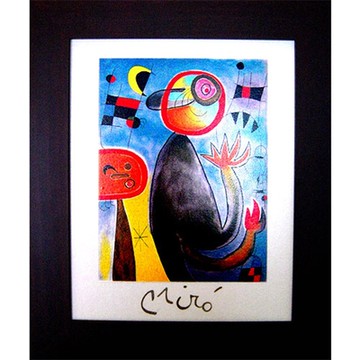 開運陶源【樂活】 Miro米羅 抽象畫小幅