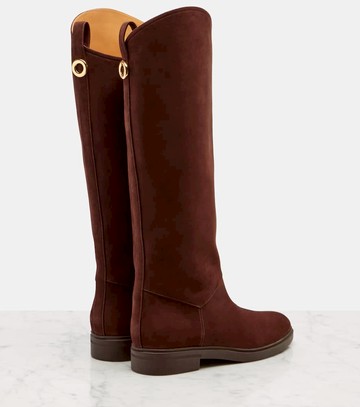 Loro Piana Kilda suede knee-high boots