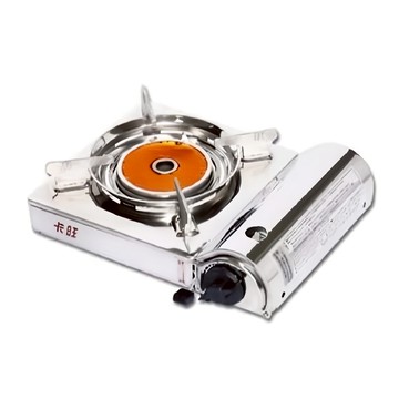 K-ONE 卡旺 攜帶式卡式爐  257 x 309 x 99mm  銀色  1台