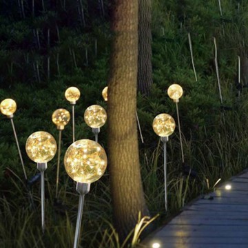 LED庭園地插燈-銅線球 SCL-42-1