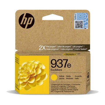 HP 937e 高容量 原廠黃色墨水匣(4S6W8NA) 適用 9120/9110/9130/9720/9730