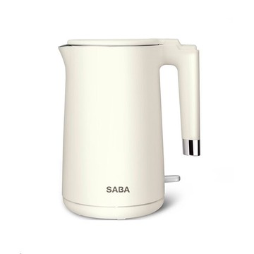 saba  sa-hk43雙層防燙快煮壺/電茶壺(1.7l)