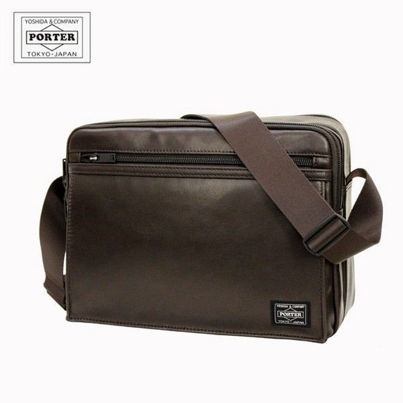 ノベルティ付き 吉田カバン ポーター ショルダーバッグ Porter Amaze アメイズ レザー 本革 022 メンズ 通販 Lineポイント最大0 5 Get Lineショッピング