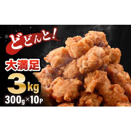 ふるさと納税 味付け鶏もも肉（からあげ用） 300g × 10p 計3.0kg 【鶏モモ肉 もも肉 モモ 鶏肉 鳥肉 とりにく とり肉 唐揚げ から揚げ とり.. 福井県坂井市