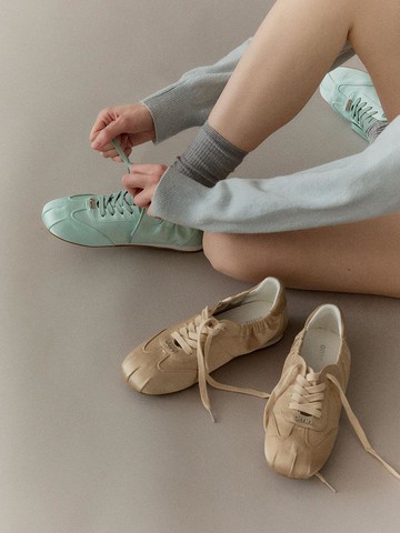 omn Satin Sneakers _4colors