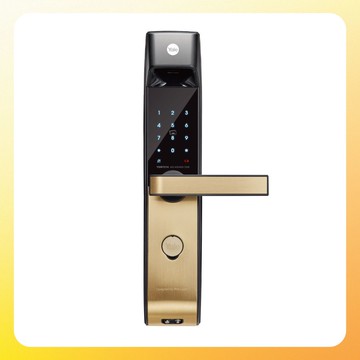 Yale 耶魯四合一電子鎖 YDM7216A 黑金色