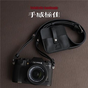 富士XT50/XM5/XE4/XT5/XT30/XS20 全羊皮背帶相機肩帶掛脖