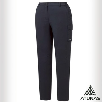 【ATUNAS 歐都納】女款彈性長褲A1PAGZ03W黑