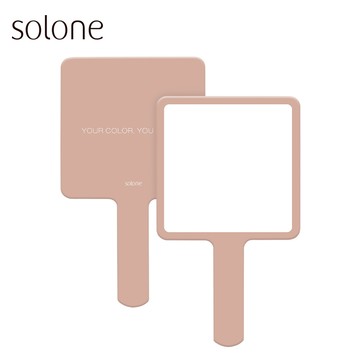 Solone 專屬訂製手拿鏡/鮭魚粉