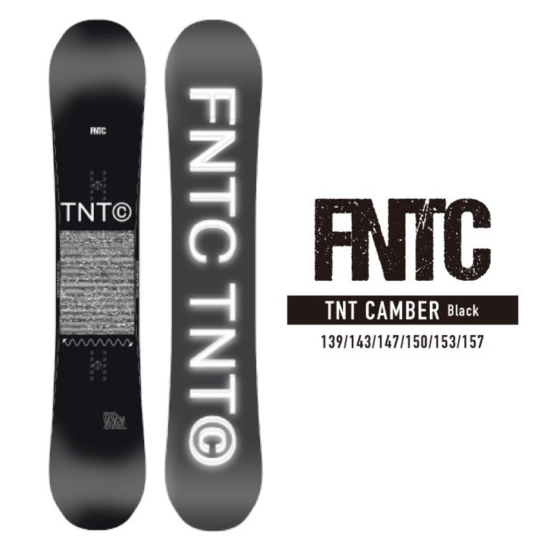 誕生日プレゼント 2022-23 FNTC TNT CAMBER White スノーボード 板