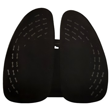 STYLE 格調 減壓護脊透氣排汗靠腰枕  E-012-BK  40 x 33cm