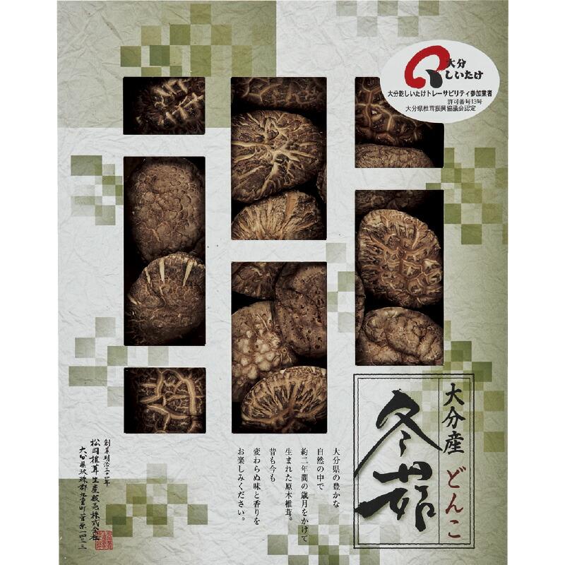 冬の贈り物お歳暮　大分産椎茸どんこ 大分産原木乾椎茸どんこ（130g）