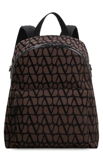 Valentino Garavani Toile Iconographe Fabric Backpack