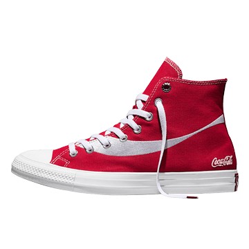 CHUCK TAYLOR ALL STAR HI COCA-COLA RACING RED
