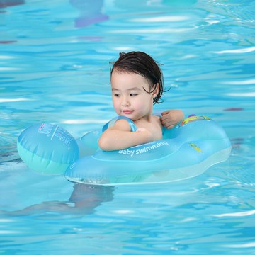 游泳圈防翻防后仰嬰兒圈趴圈兒童洗澡戲水玩具腋下圈浮跟屁蟲浮圈