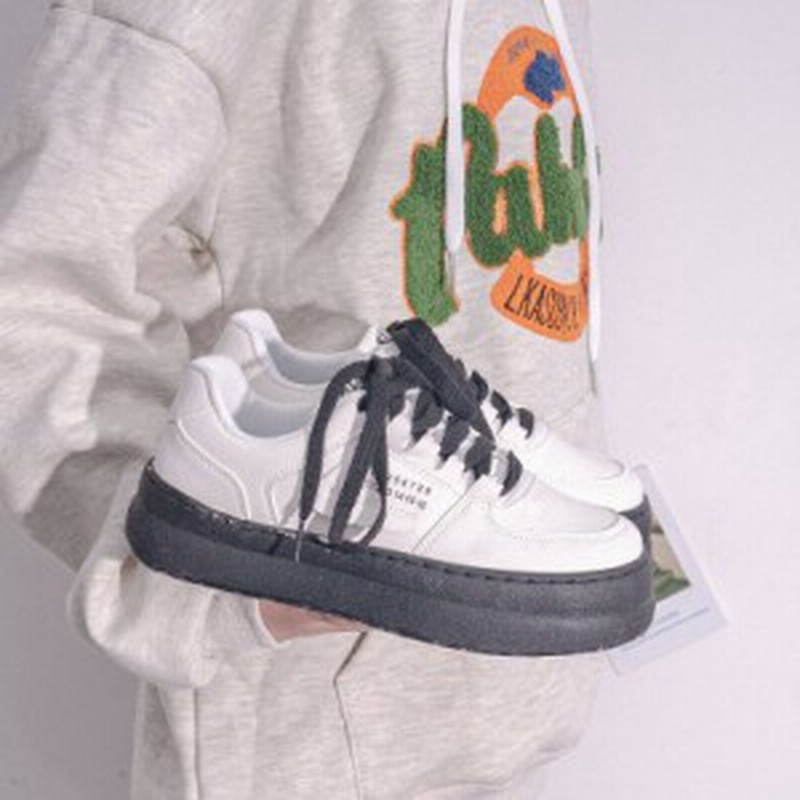 スニーカー レディース 厚底スニーカー ダッドスニーカー シューズ ローカット カジュアル シンプル コーデしやすい 履きやすい 通販 Lineポイント最大1 0 Get Lineショッピング