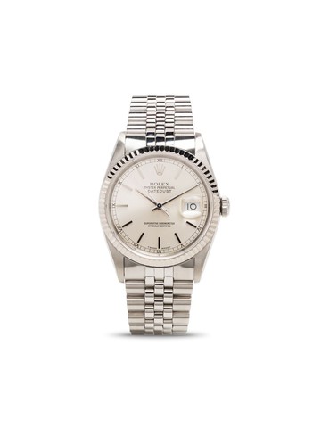 Rolex - 1990s pre-owned Datejust 36mm - unisex - stainless steel - One Size - Silver