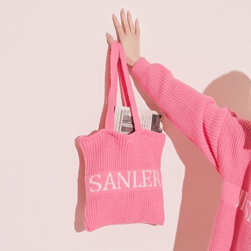 俏皮英字鈎織毛衣-粉【KT222824】