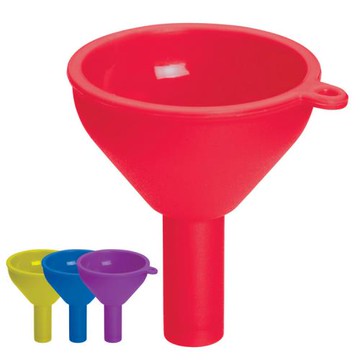 《Colourworks》迷你矽膠漏斗(4.5cm) | 分裝漏斗