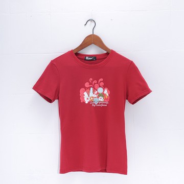 BIG TRAIN白熊畫琳琅全棉修身女T-Z85098-15&88