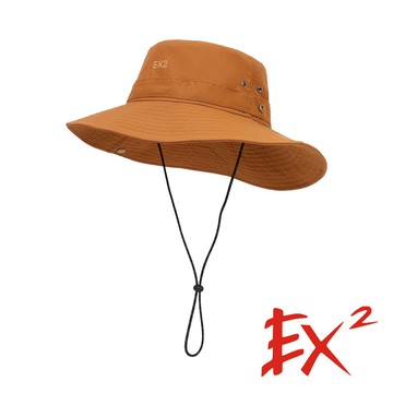 【EX2德國】牛仔漁夫帽『棕』367127 戶外 露營 登山 健行 休閒 時尚 遮陽 防曬 漁夫帽