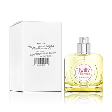 HERMES 愛馬仕 Twilly Eau Ginger 絲巾生薑女性淡香精 85ML 無蓋 TESTER 環保包裝