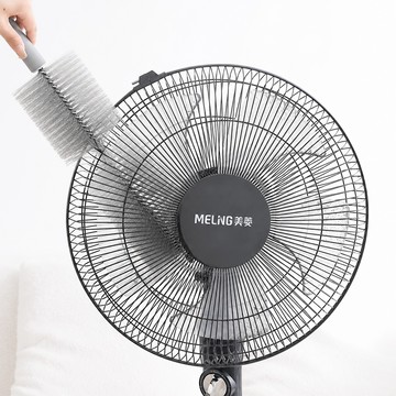 風扇清潔刷【灰色/藍色】 清水沖洗 風扇刷 刷洗 折疊 凹折刷洗 可彎曲風扇刷 隙縫清潔刷 紗窗刷 折彎毛刷 電風扇清潔刷 清潔刷