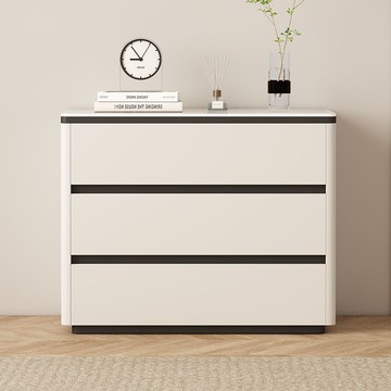 實木大床頭柜高級收納輕奢家用臥室床邊柜現代簡約新款意式儲物柜