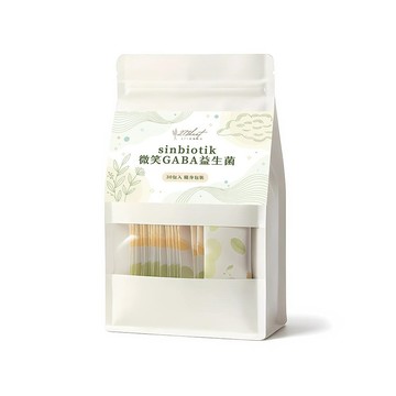 機能益生菌 271控醣 sinbiotik微笑GABA益生菌30包x1袋(健康維持 素食 無添加糖)