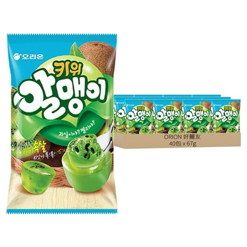 ORION 好麗友 果實口感軟糖隨手包 奇異果  67g  40包