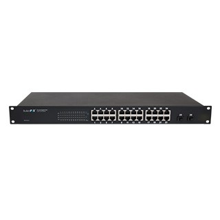 BulletPoE 24埠 Gigabit  PoE +2埠 1000M  SFP Slots  Switch 總功率250W 網路供電交換器 (BPS2420-G250W)