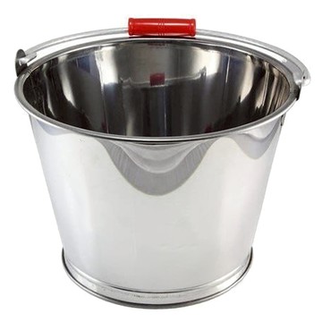 生旺 白鐵水桶 30cm 耐用不鏽鋼材質 清潔好幫手  銀色  1個