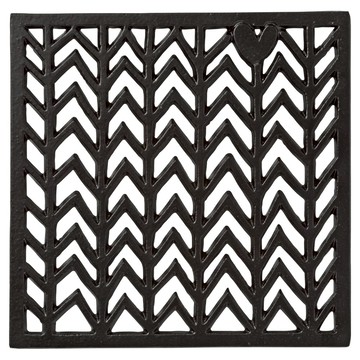 RADER 方形塗層鋼隔熱墊 幾何  1個  黑色