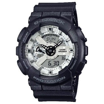 CASIO卡西歐 G-SHOCK GA-110系列 GA-110WD-1A 大型錶殼黑白時尚腕錶 51.2mm｜樂天領券現折★全館特惠中★指定刷卡回饋10%