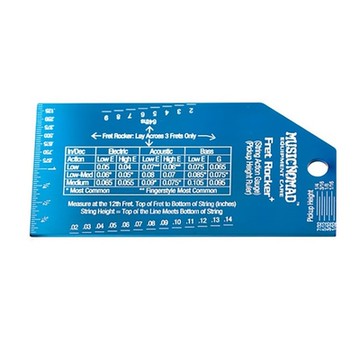 MusicNomad MN822 琴衍 銅條 拾音器 測量 萬用 卡尺 不鏽鋼材質 高精度 電 木 吉他 維修