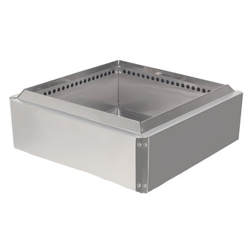 Nuit 努特 火兵 方形不鏽鋼焚火台 304不鏽鋼烤網 NTW29/NTW61/吊鍋架/荷蘭鍋/鑄鐵鍋適用 NTW102  1個  41 x 41 x 15.5cm