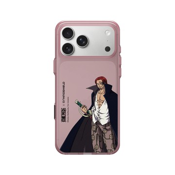 iPhone 17 Pro Max Clear (相機按鈕) 晶醺玫 - 航海王 One Piece - 角色系列-紅髮傑克