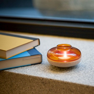 JIA品家 燈華 玻璃花器燭台 - Large Green