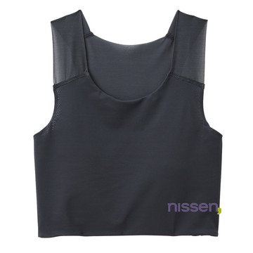 Nissen FTM平胸背心 無鬆緊網布設計