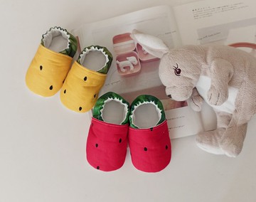 【5日內出貨】西瓜  彌月禮物 嬰兒鞋 寶寶鞋 學步鞋 室鞋