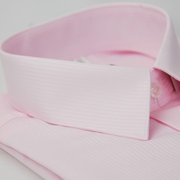 金安德森 粉色吸排窄版短袖襯衫