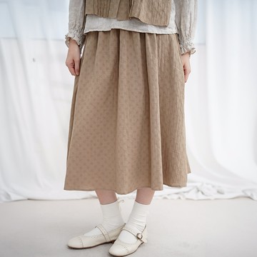 棉質暗格文藝裙子843771