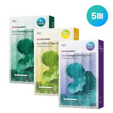 Dr. G Red Blemish Cool Soothing Mask 5ea