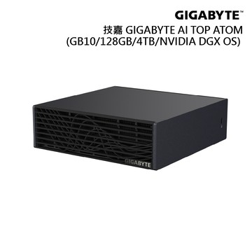 技嘉 AI TOP ATOM 超級電腦(GB10 Blackwell/128G D5/GEN4 4TB) 廠商直送