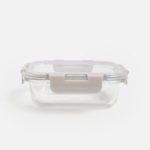 耐熱Tritan玻璃保鮮盒370mL 長形