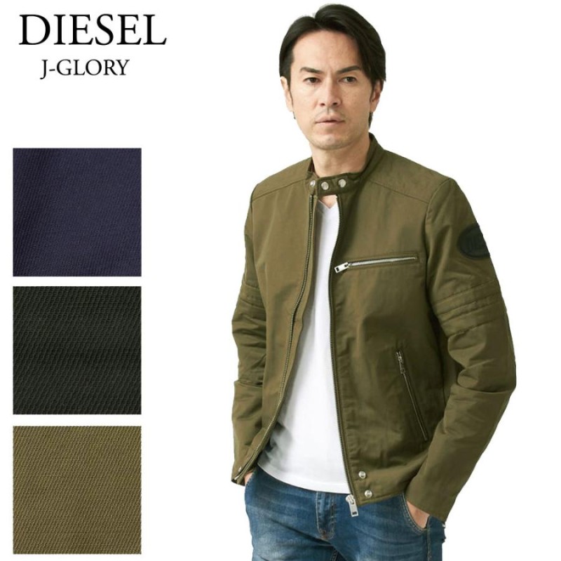 ディーゼル メンズ ライダースジャケット DIESEL J-GLORY 00SKL8