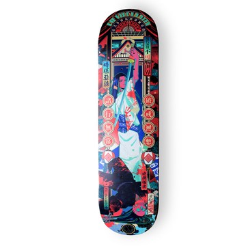 【 重新詮釋日本紋樣 】平松平 一二三 聯名滑板板身