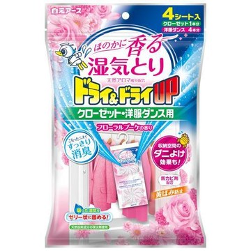 Dry & Dry UP Closet / Close Dance Floral Bouquet Scent 4 Sheets
