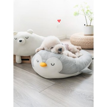 小企鵝狗窩狗狗懶人沙發日常睡覺用狗床狗墊子四季通用寵物沙發