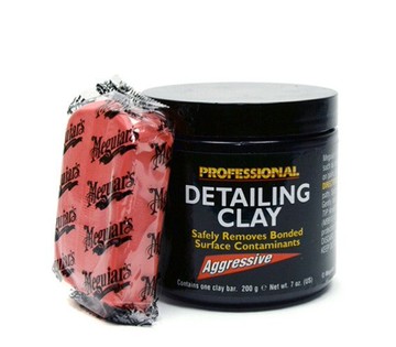 Meguiar's 美光 專業用美容黏土/磁土 200克 (紅) C2100【299免運領券再享折扣】